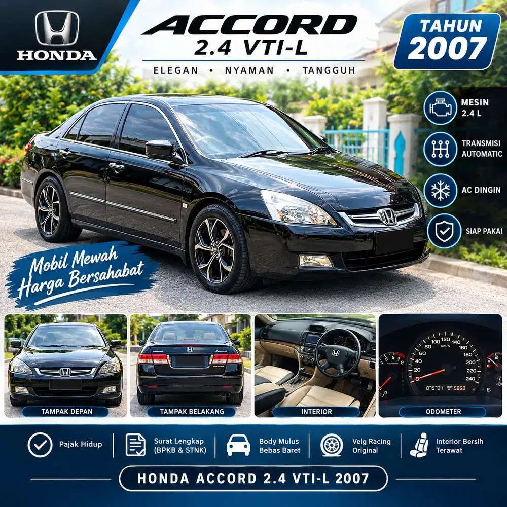 Honda Accord 2007 Bensin