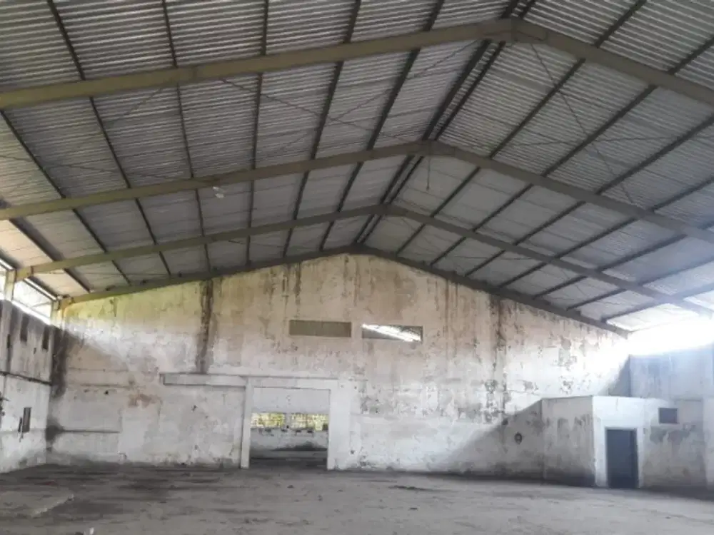 DIJUAL TANAH DAN GUDANG 4000m+ DI SEPANJANG SURABAYA