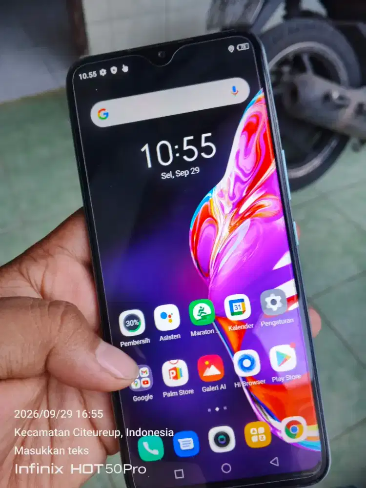 Infinix hot 10s versi MLBB hp aja batangan