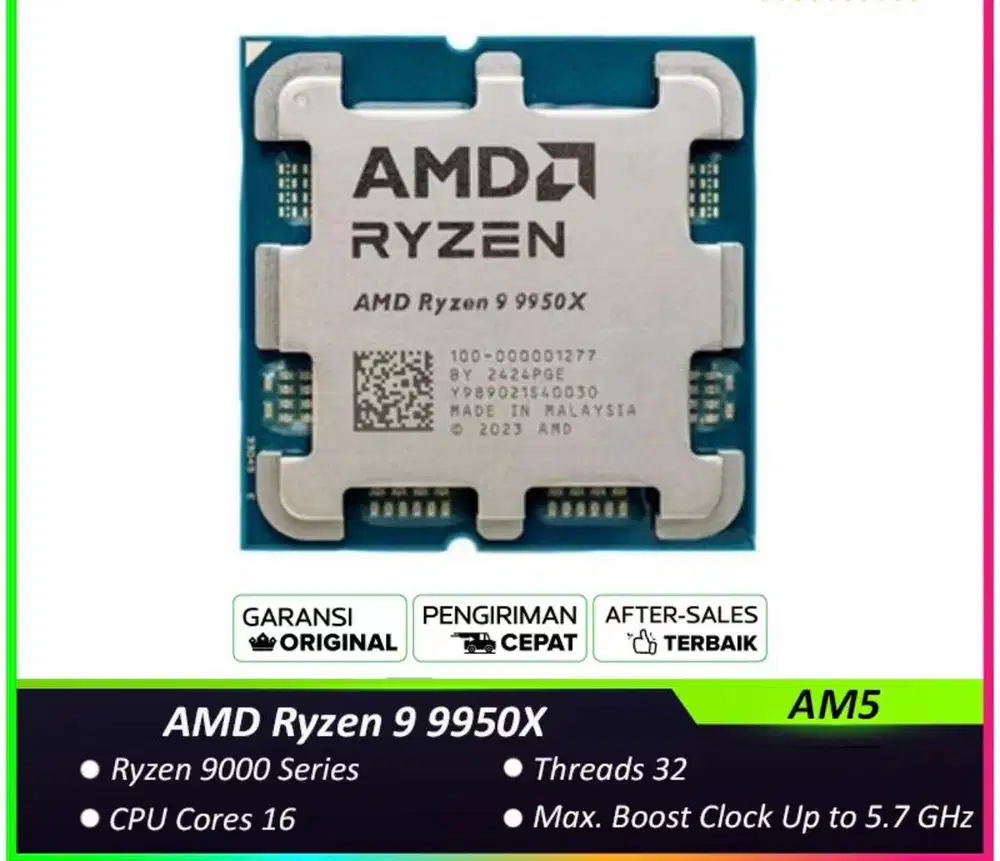 AMD Ryzen 9 9950X Masih ada box