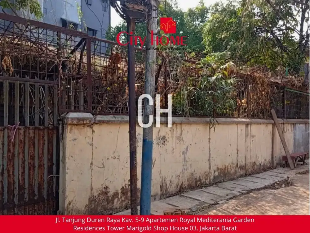JUAL BU Rumah Tua Jelambar LT 208 m² – Rp3,6 M Nego