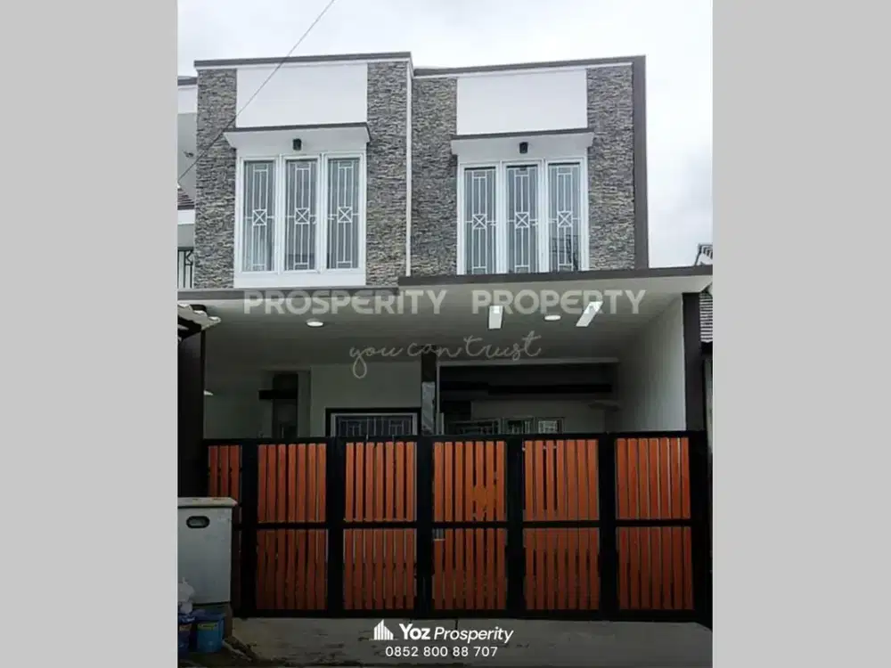 Rumah Strategis Dekat Stasiun di Cluster Poris Paradise Eksklusif Kota Tangerang Perbatasan Jakarta Barat