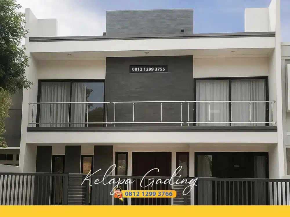 Siap Huni! Dijual Rumah Cantik Janur Elok Kelapa Gading