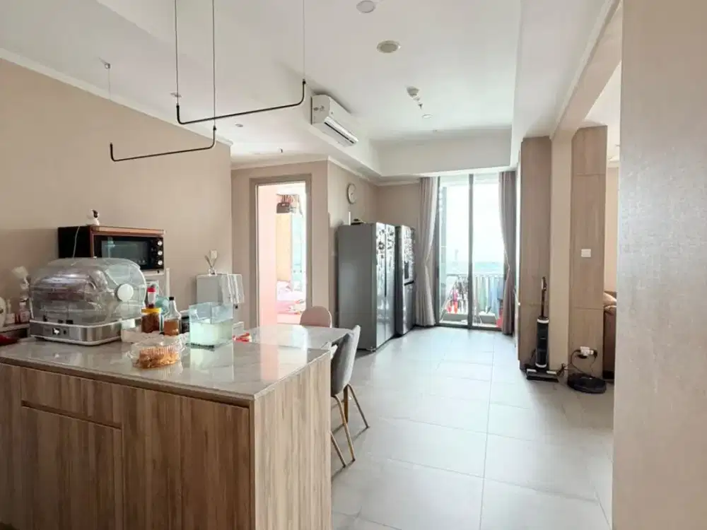 Apartemen Menara Jakarta Azure 130 m² – 2 Unit Combine, Full Furnished & Baru Renovasi