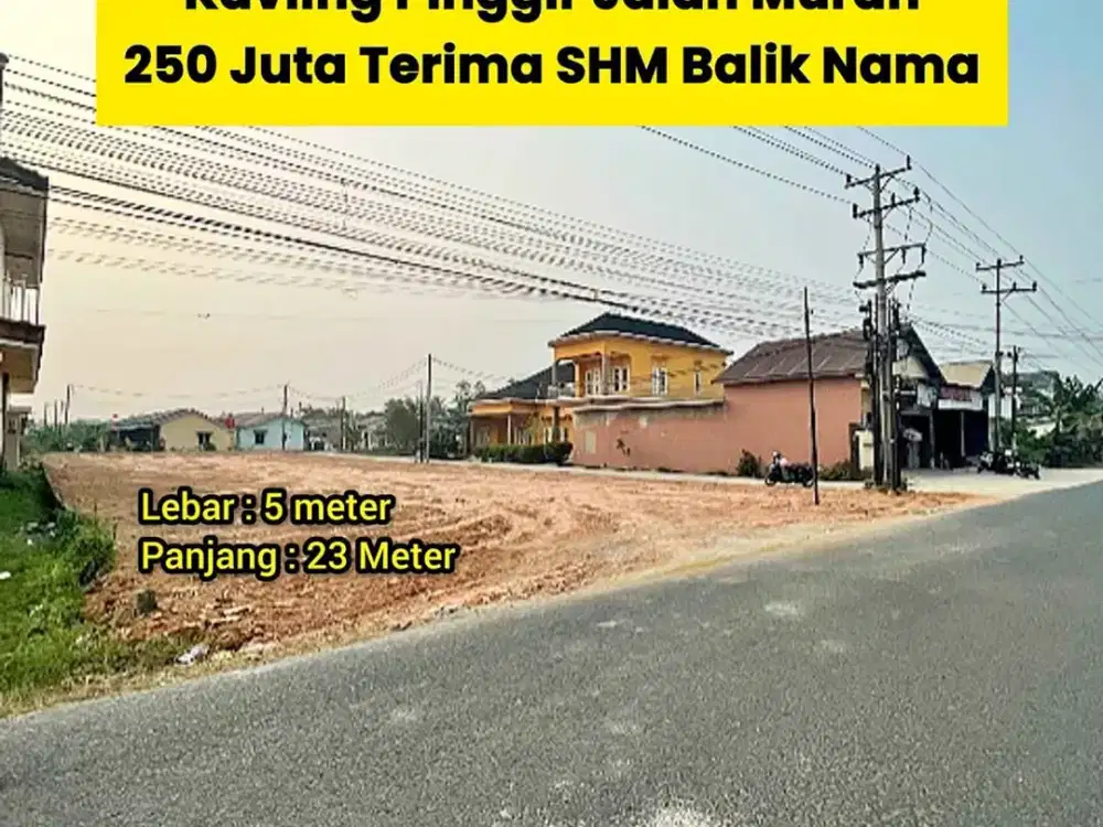 jual tanah mata merah palembang