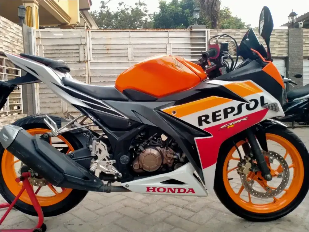 Honda CBR facelift pajak hidup mesin segel keterangan detail dibawah