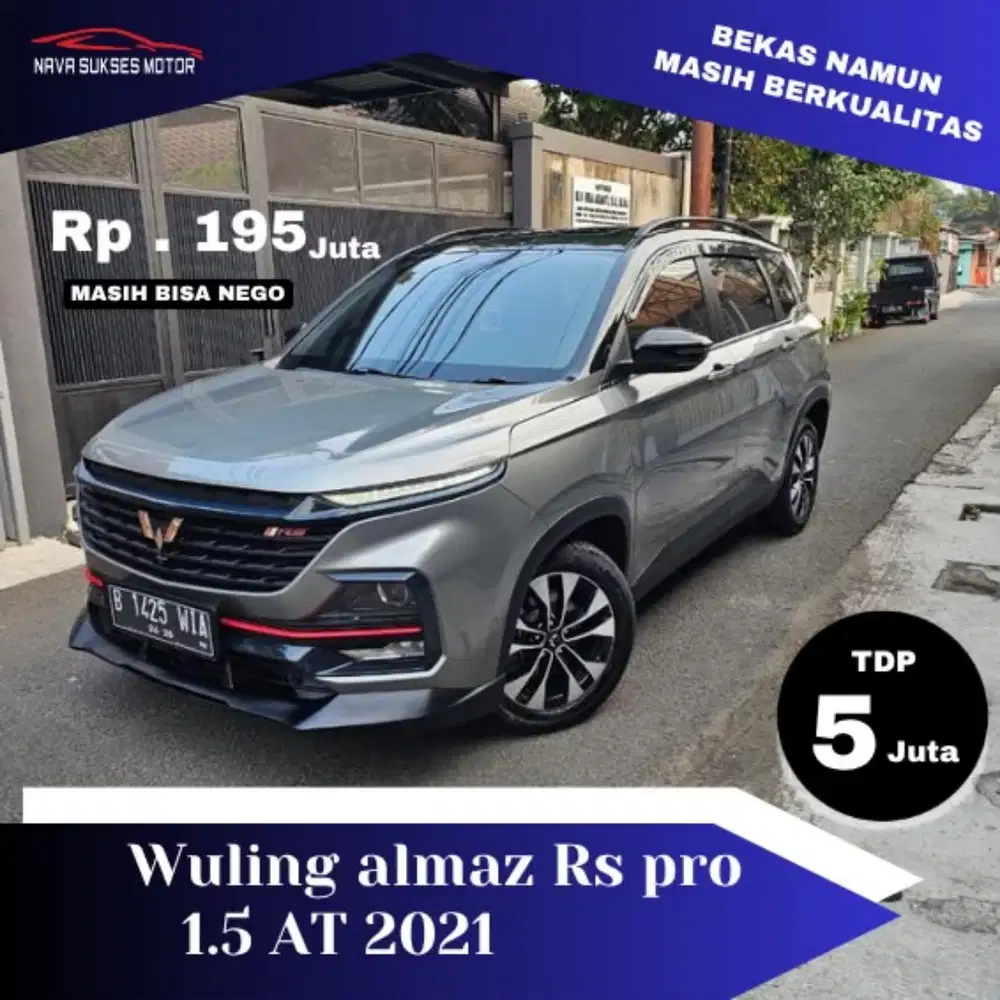 TDP TERMURAH WULING RS PR0 2021
