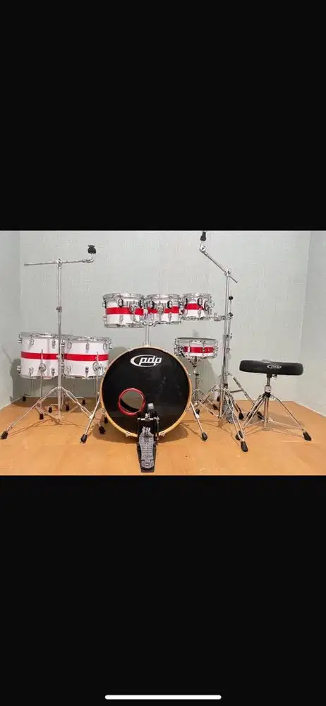 Drum set pdp concept maple 7 pcs barter tt