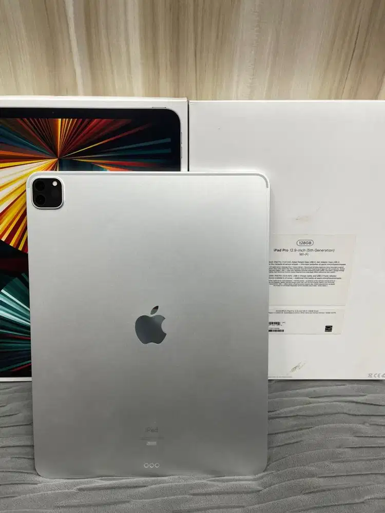 APPLE IPAD PRO M1 (2021) 12.9 128GB Wifi Fulset original ibox