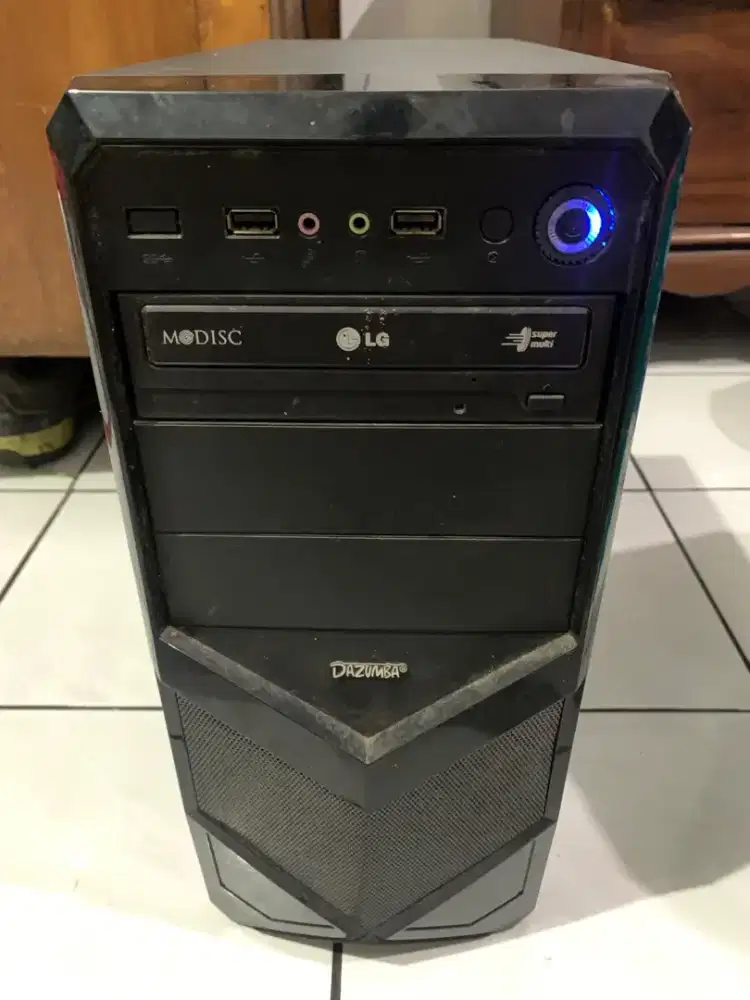 Borongan 3 Unit CPU PC Desktop Lawas 2 Nyala Normal, 1 Mati Total
