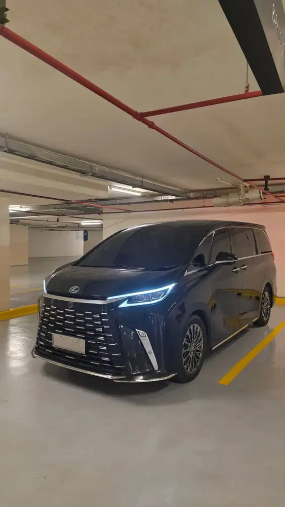 Lexus LM350h 2024 black hitam bu lexus alphard hybrid low km 2023/2025