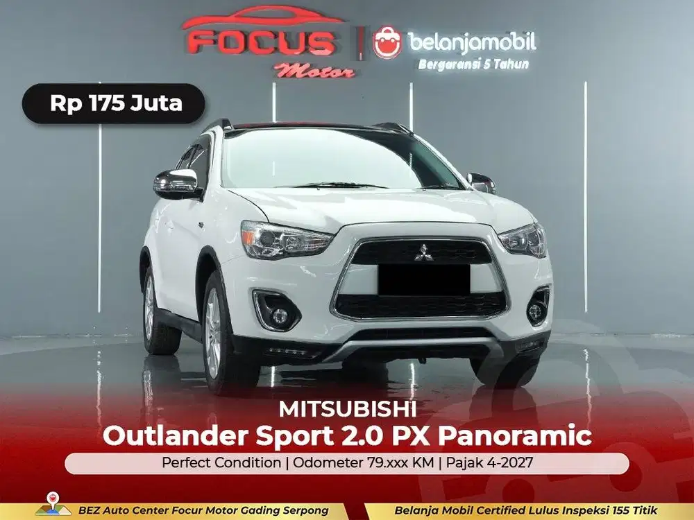 [ GARANSI 5THN ] Mitsubishi Outlander Sport 2.0 PX 2017/2018/2019