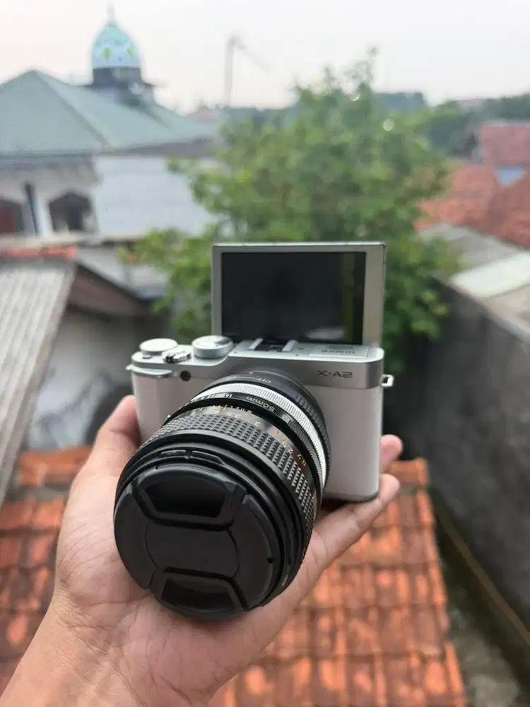Fujifilm X-A2 Lensa Fix 50mm F1.4 Lancar Jaya