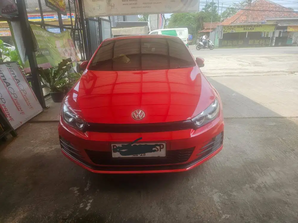 VW Scirocco 1.4 2017 red nerah bu Volkswagen scirocco low km 2016/2018
