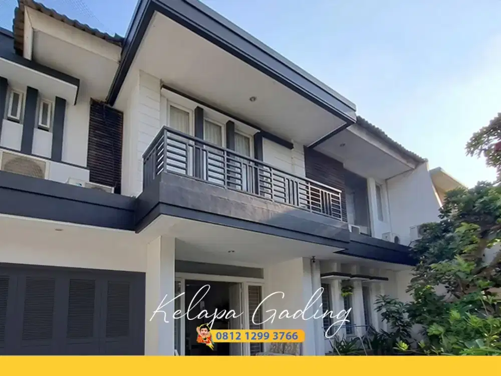 Jual BU! Rumah Cantik Janur ELok Kelapa Gading Jalan Lebar