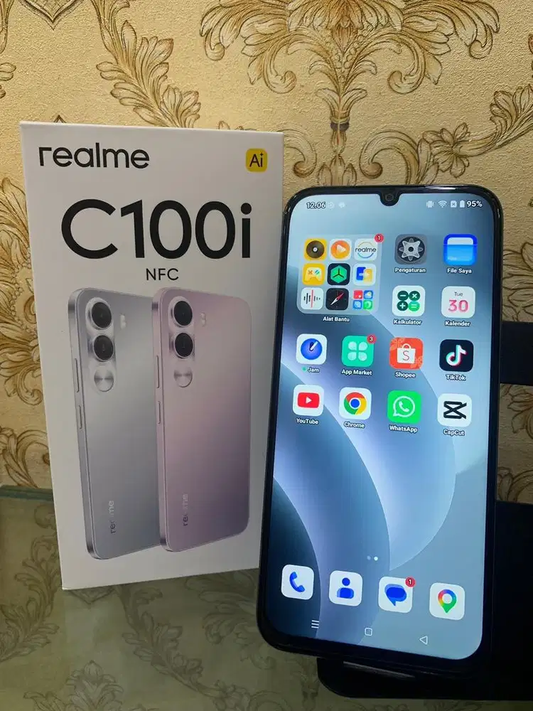 realme c100 ram 4/128gb minus cicilan