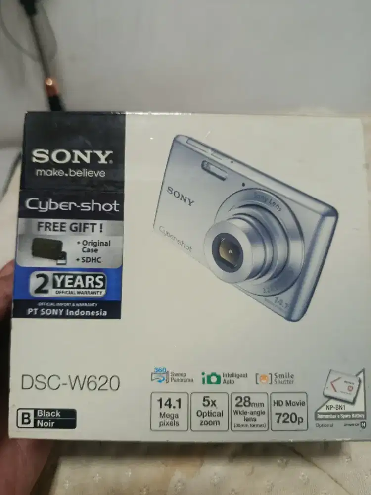Dijual kamera digital Sony Cybershot DSC-W620 second