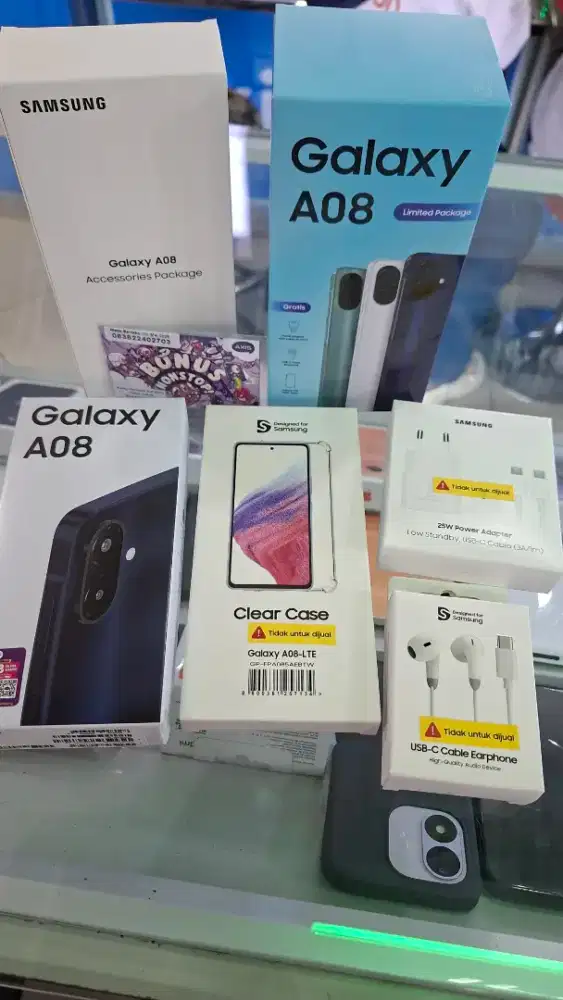 SAMSUNG GALAXY A08 RAM PLUS 8*(4+4/64)