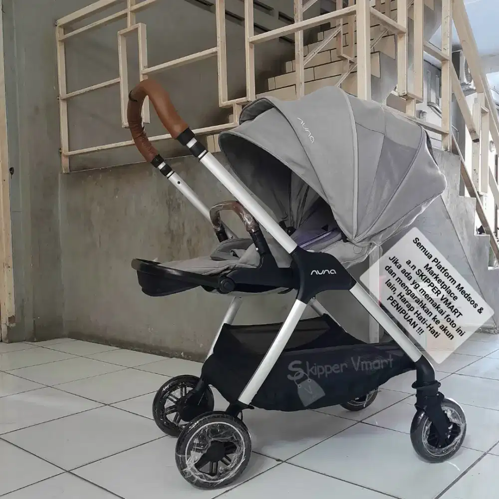 Stroller Stroler NUNA TRIV FROST GREY not NUNA MIXX 2 Preloved Second