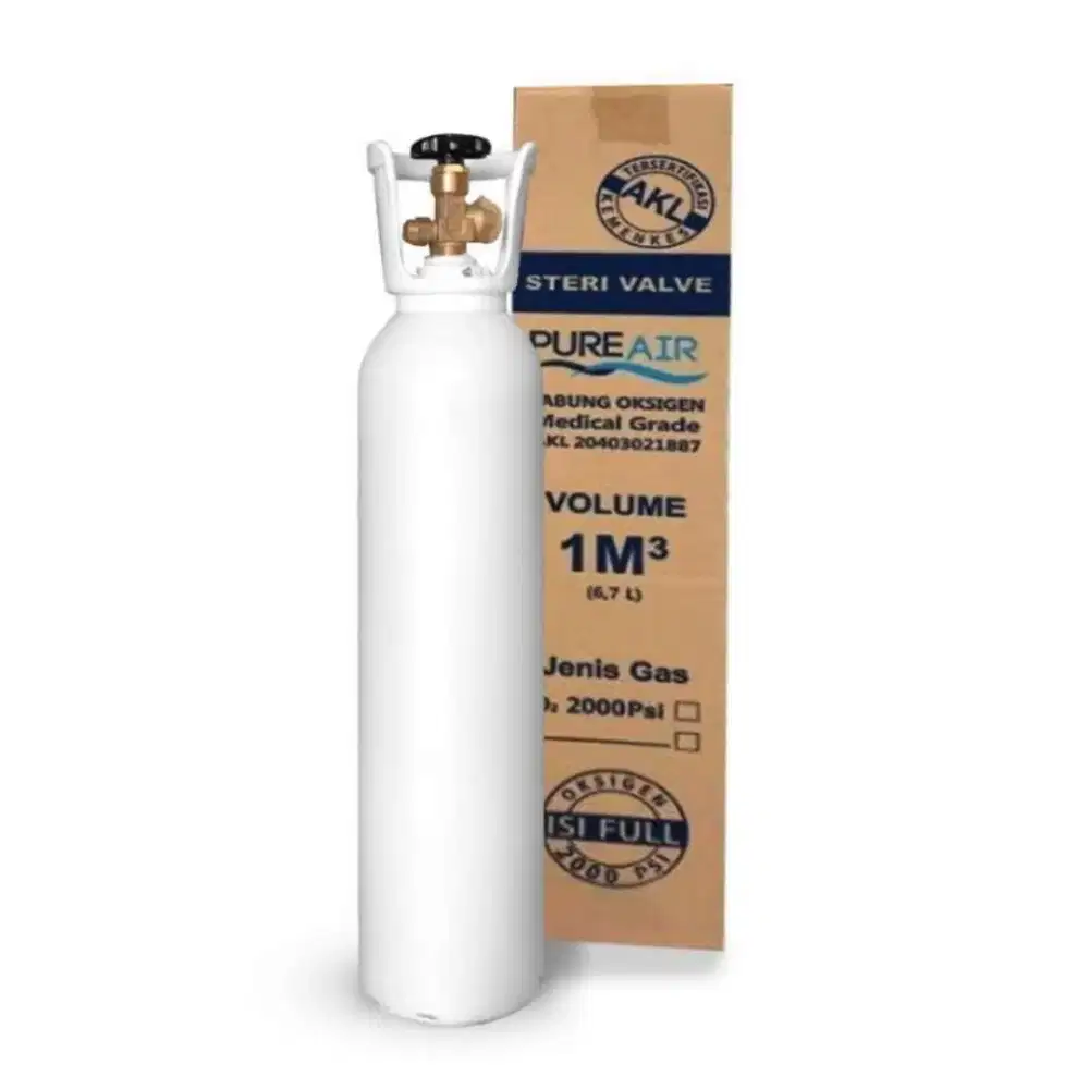 Tabung Oksigen Pure Air 1 m3