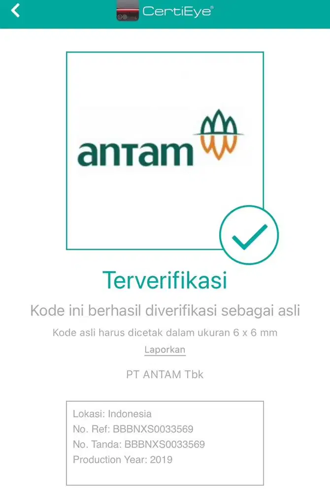 Emas antam 5 gram
