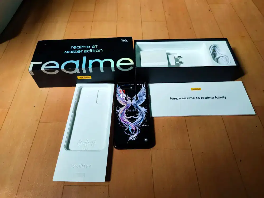 Realme gt master edition 5G fullset segel no minus