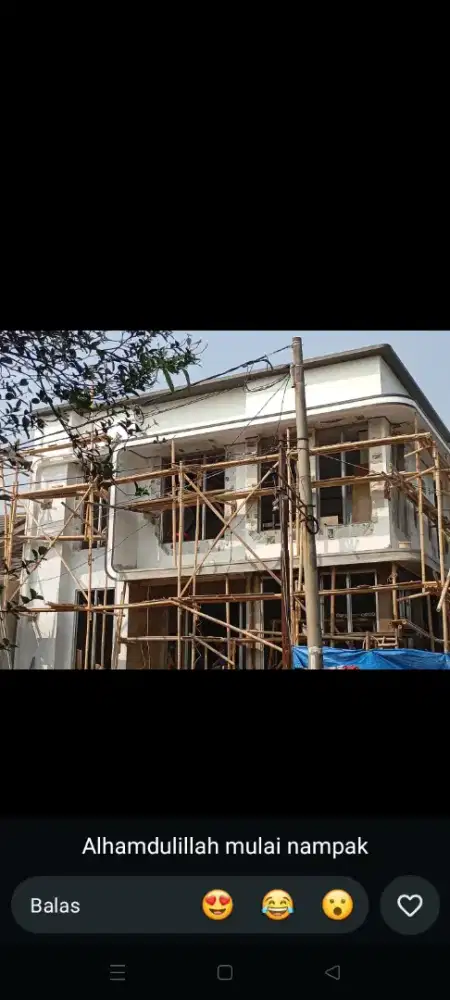 Renop rumah atow bikin dari nol