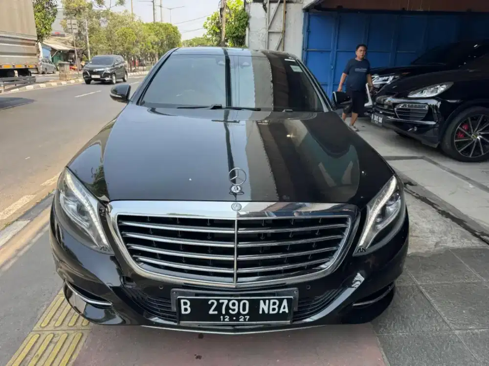 Mercy S400 th 2014 AT siap pakai service record