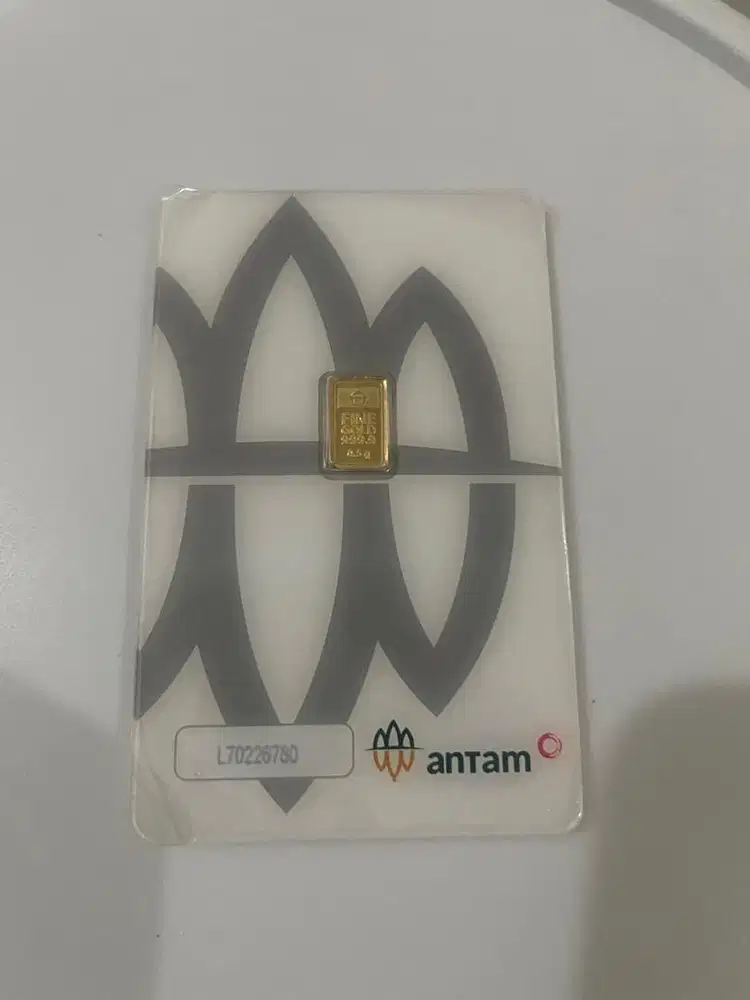 Emas antam 0.5 gram