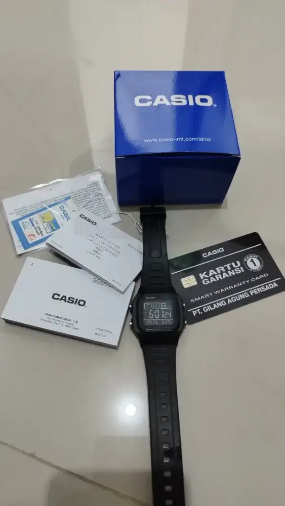 Casio W800h black