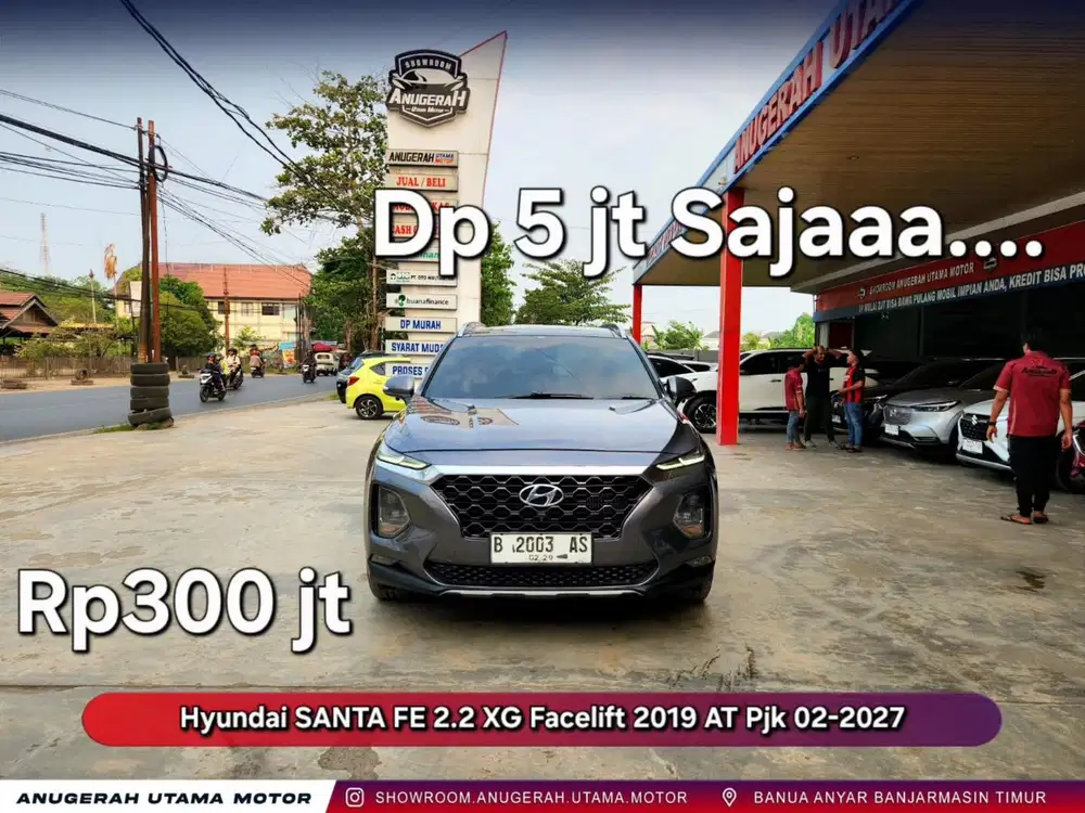 Dp5jt Hyundai SANTA FE 2.2 XG 2019 Automatic