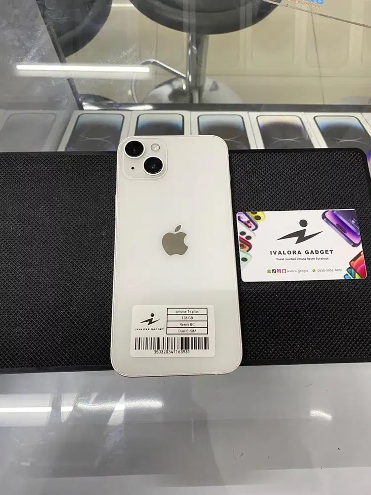 iPhone 14 Plus 128GB Beacukai White