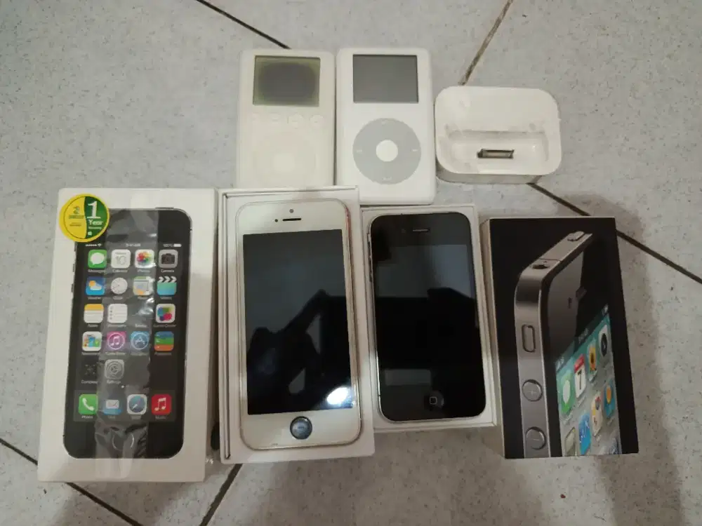 Iphone 5s dan 4 plus ipod