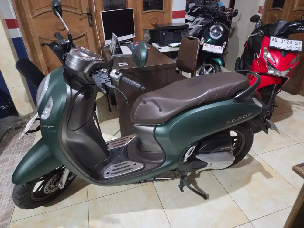 Scoopy 2023 keyless hijau remote 2 gbm