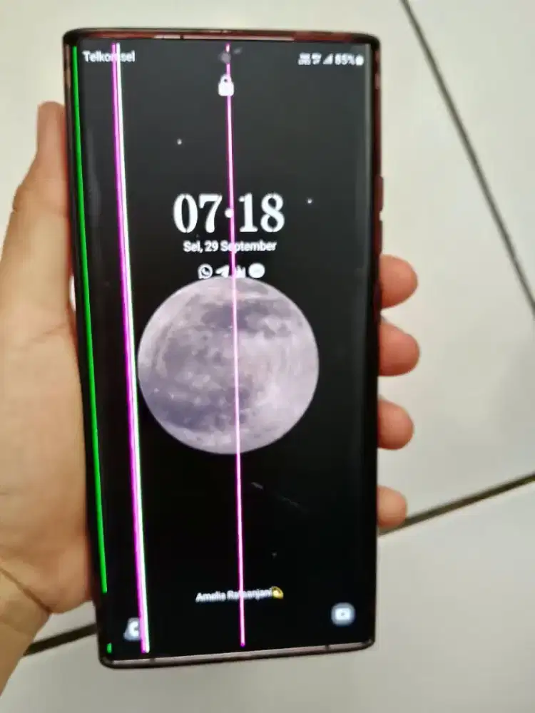 Samsung note 20 ultra minus
