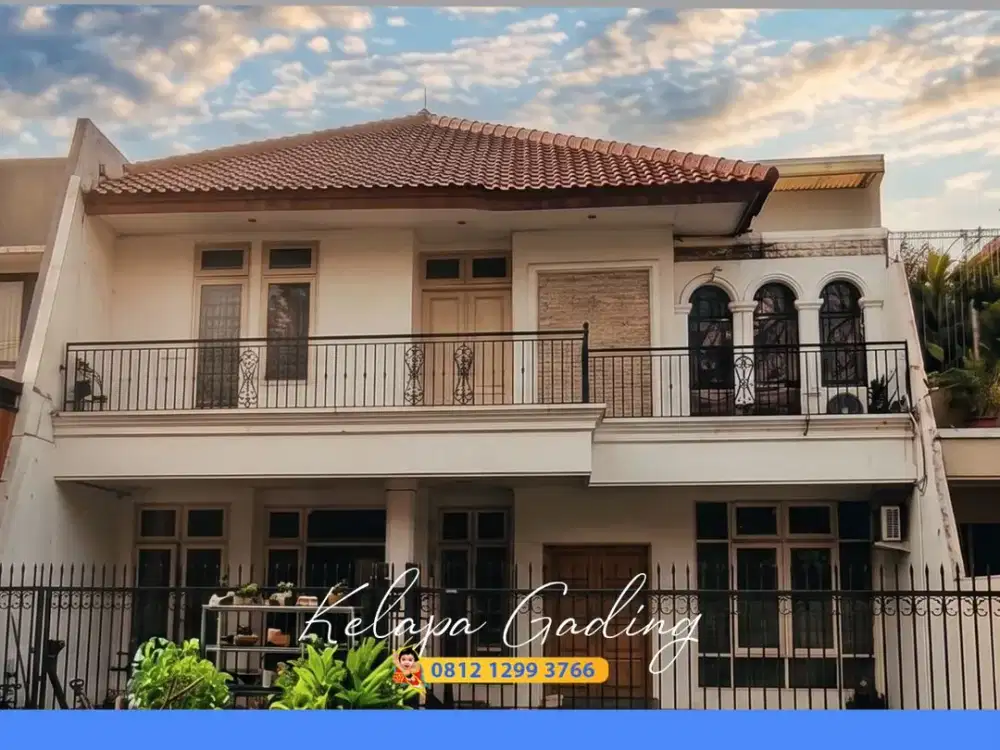 Rumah Tua Gading Kirana Kelapa Gading 187m2
