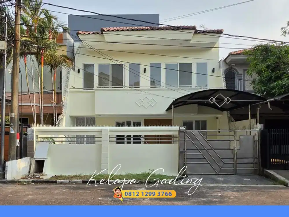 Cantik! Dijual Rumah Gading Kirana Kelapa Gading