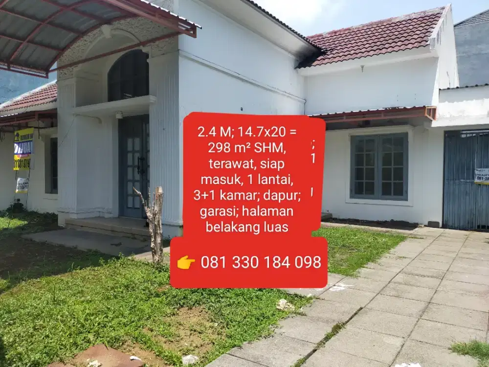 DIJUAL CEPAT. SIDOARJO PERUM CITRA GARDEN JALAN UTAMA T298 / B 250