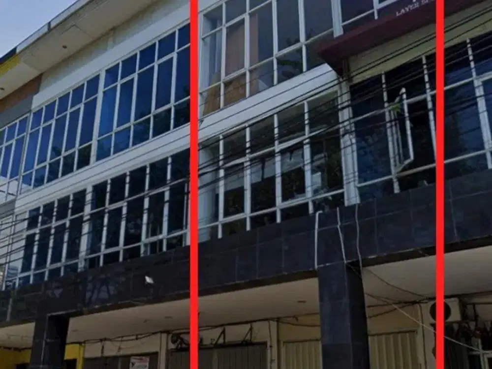 Ruko Strategis 3 Lantai Nol Jalan Raya Darmo Baru Barat, Murahh, Hadap Timur
