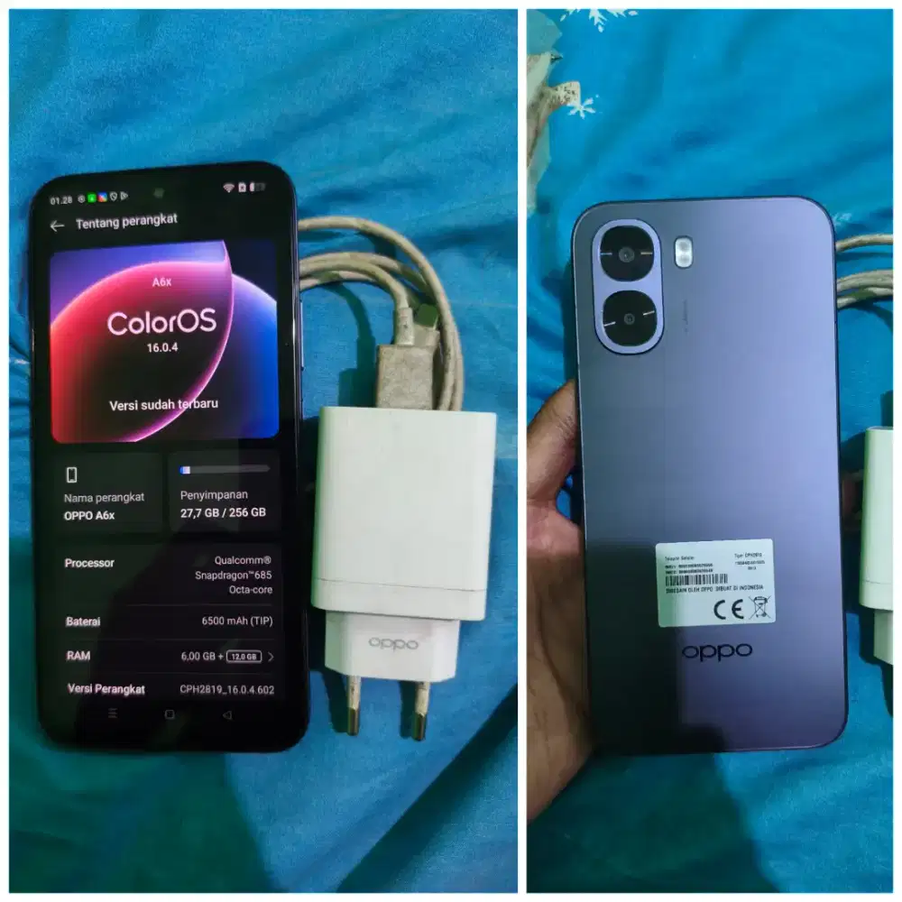 OPPO A6X RAM 6+12/256