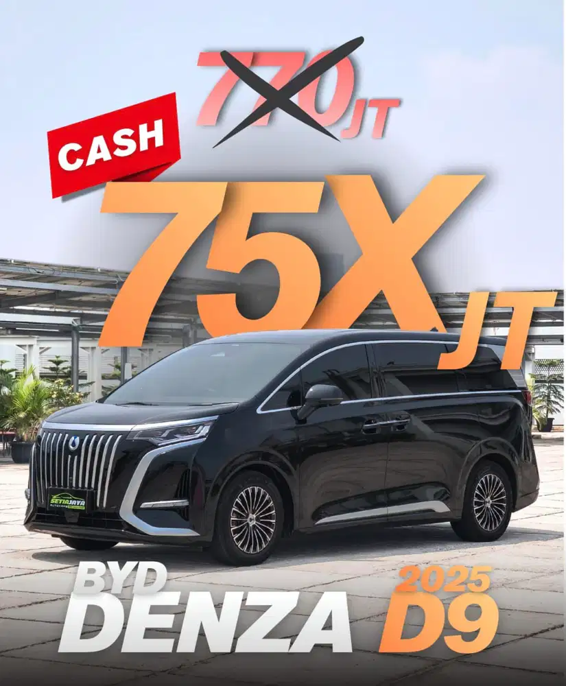 Denza D9 Listrik matic 2025