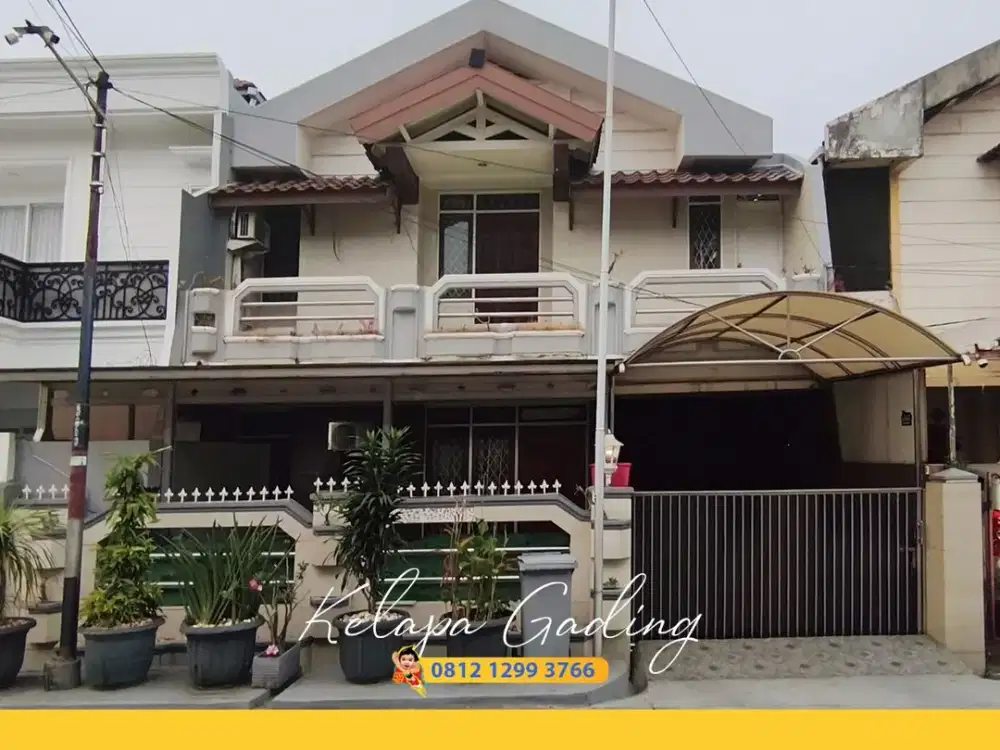 Murah! Dijual Rumah Janur Kelapa Gading dekat MKG