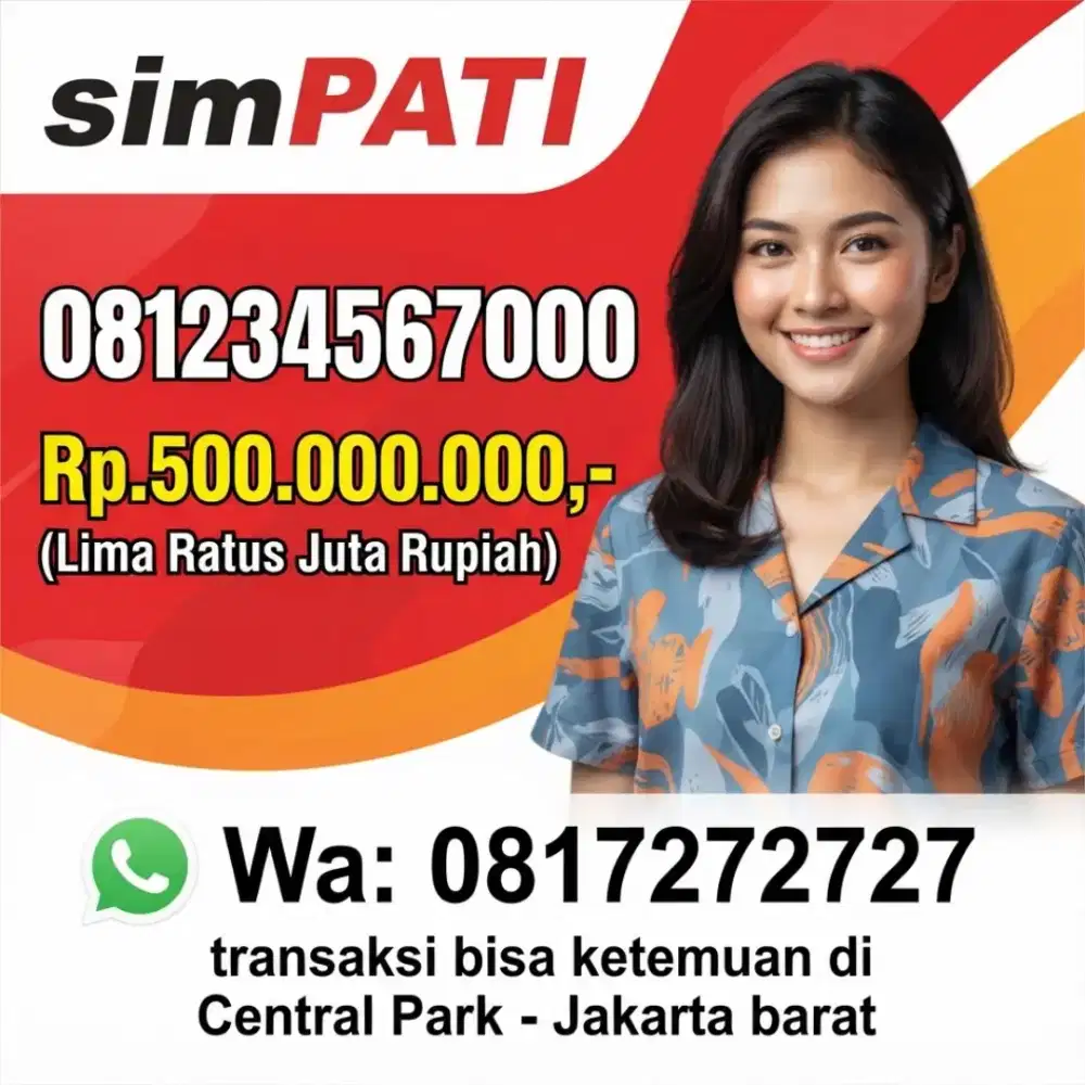 NOMOR CANTIK SIMPATI 7000