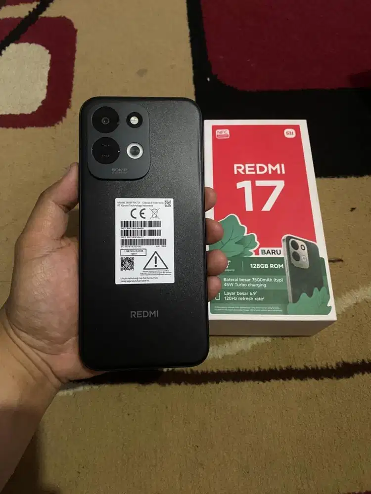 BISMILLAH REDMI 17 RAM 6/128 OPEN BOX BLM DIPAKE