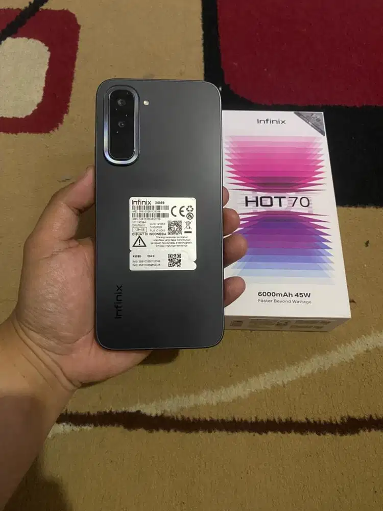 BISMILLAH INFINIX HOT 70 RAM 4/128 FULSET MULUS