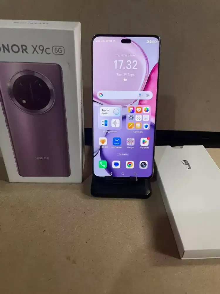 Honor X9c ram12/256gb 5g fulset mulus normal semua no minus