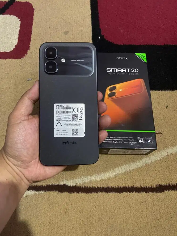 BISMILLAH INFINIX SMART 20 RAM 4/128 FULSET MULUS