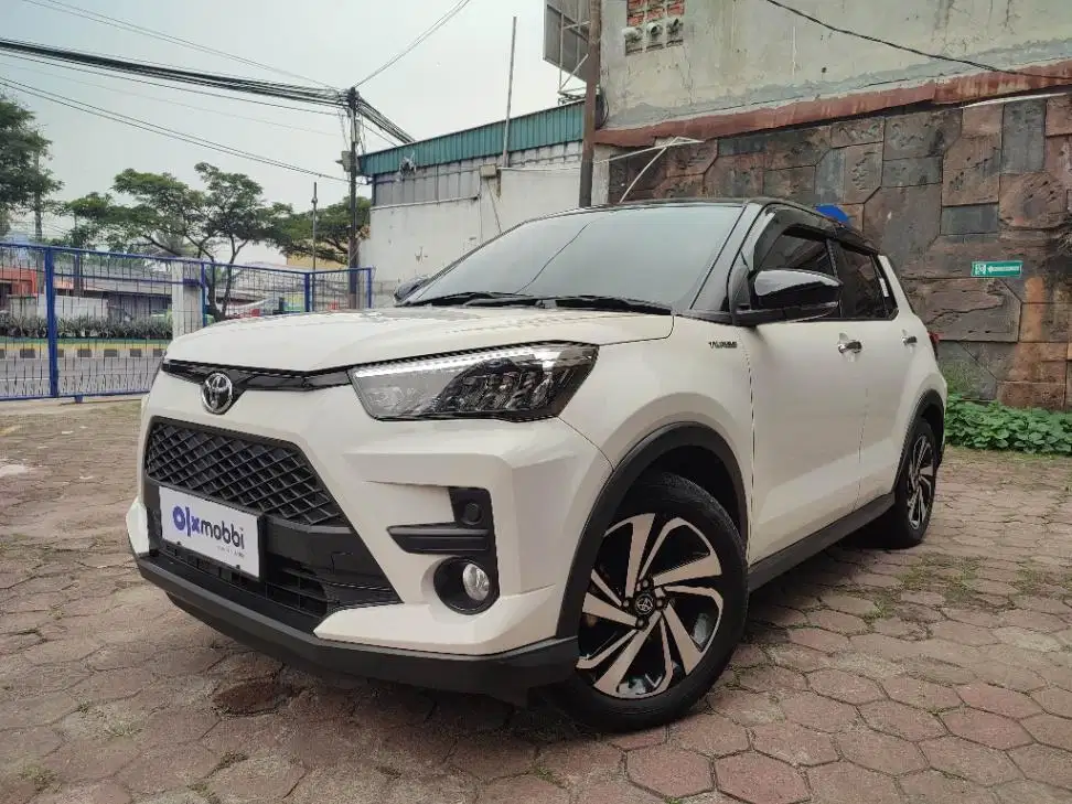 DP MURAH Toyota Raize 1.0 G Two Tone Bensin-AT 2021 Putih C5HGT