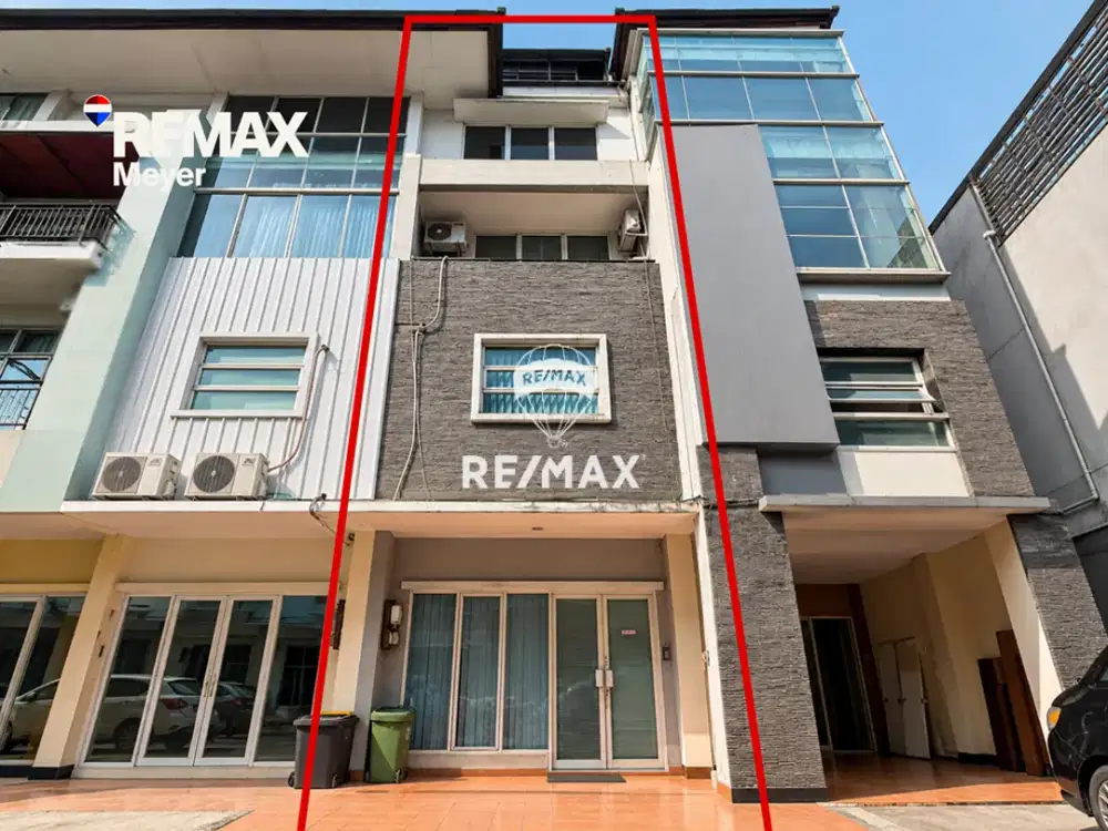 DIJUAL RUKO 5 LANTAI FULL FURNISHED DI RADIO DALAM SQUARE KEBAYORAN BARU JAKARTA SELATAN