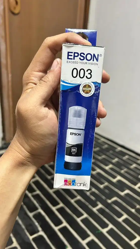 Tinta Epson 003 Original (Printer L1100/L3100/L3200/L5100/L5200)